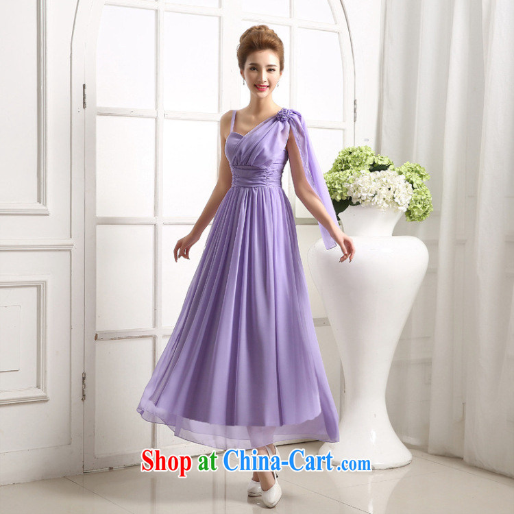It is also optimized condolence bridesmaid dress short strap with small dress dress bridal wedding dinner served toast bridesmaid dress long MZ 1210 purple are code pictures, price, brand platters! Elections are good character, the national distribution, so why buy now enjoy more preferential! Health