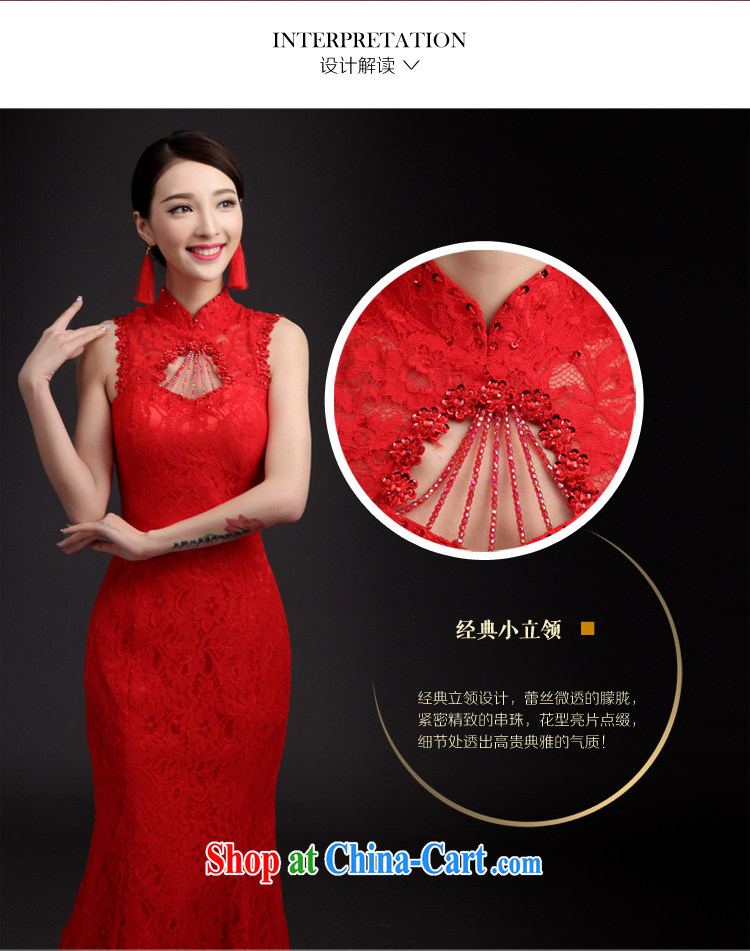 Taylor Martin 2015 New Evening Dress lace beauty graphics thin large yards, Ms. marriage bride toast serving long skirt red XXL pictures, price, brand platters! Elections are good character, the national distribution, so why buy now enjoy more preferential! Health