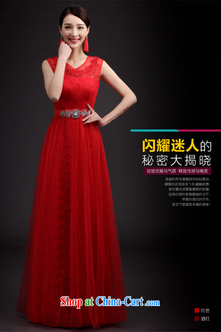 Martin Taylor 2015 the wedding dress Korean fashion big red code beauty, long marriage bridal gown Evening Dress long skirt red XXL pictures, price, brand platters! Elections are good character, the national distribution, so why buy now enjoy more preferential! Health