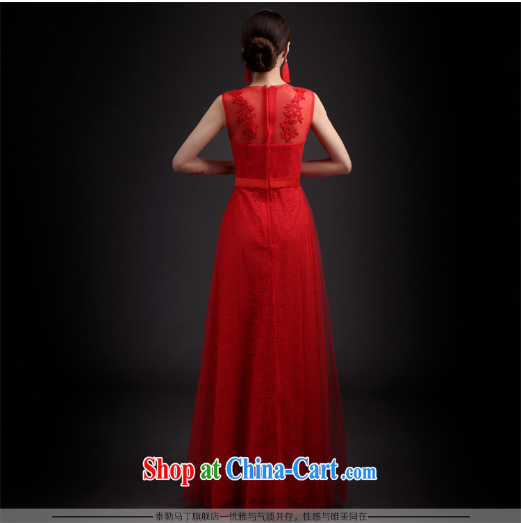 Martin Taylor 2015 the wedding dress Korean fashion big red code beauty, long marriage bridal gown Evening Dress long skirt red XXL pictures, price, brand platters! Elections are good character, the national distribution, so why buy now enjoy more preferential! Health