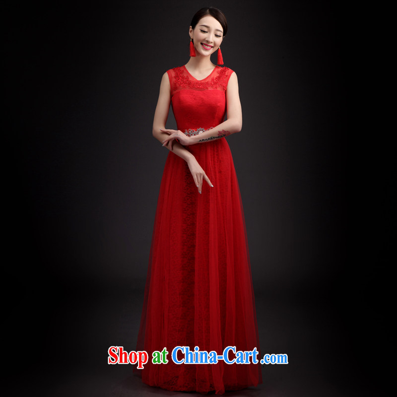 Martin Taylor 2015 the wedding dress Korean style red, cultivating long marriage bridal gown Evening Dress long skirt red XXL, Taylor Martin (TAILEMARTIN), online shopping