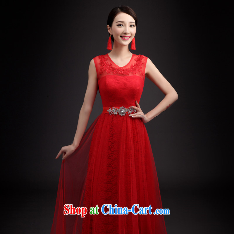 Martin Taylor 2015 the wedding dress Korean style red, cultivating long marriage bridal gown Evening Dress long skirt red XXL, Taylor Martin (TAILEMARTIN), online shopping