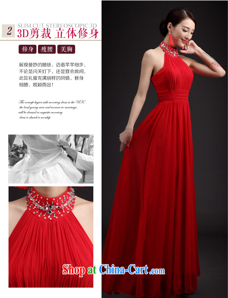 Martin TAYLOR married 2015 toast clothing spring and summer Korean marriages, long red stylish cultivating the code dress long skirt red XXL pictures, price, brand platters! Elections are good character, the national distribution, so why buy now enjoy more preferential! Health