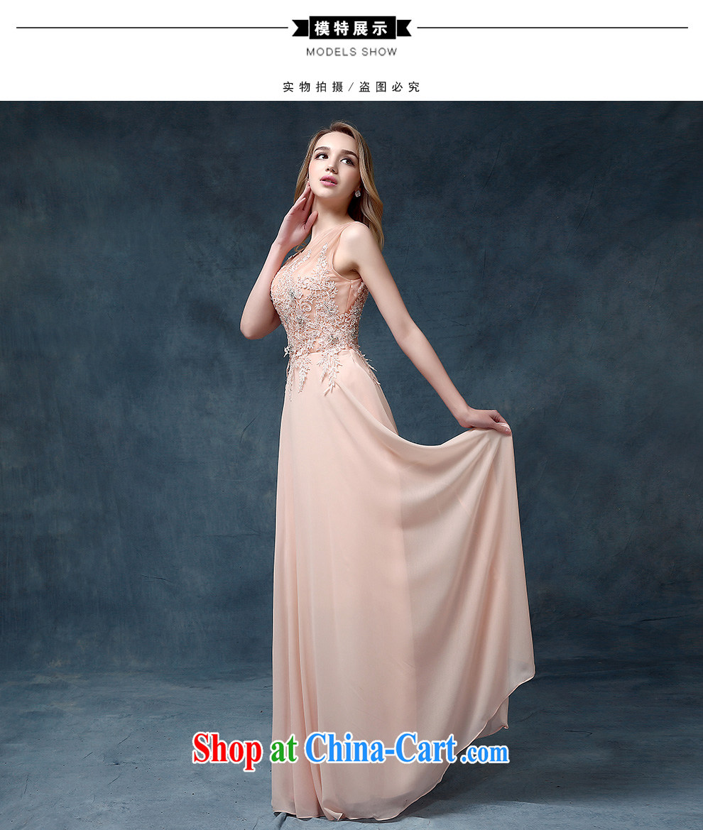 According to Lin 2015 Elizabeth's new dual-shoulder pink bridesmaid dresses bridal wedding toast serving long dress banquet dress pink XL pictures, price, brand platters! Elections are good character, the national distribution, so why buy now enjoy more preferential! Health