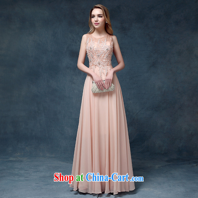 According to Lin 2015 Elizabeth's new dual-shoulder pink bridesmaid dresses bridal wedding toast serving long dress banquet dress pink XL, according to Lin, Elizabeth, and shopping on the Internet