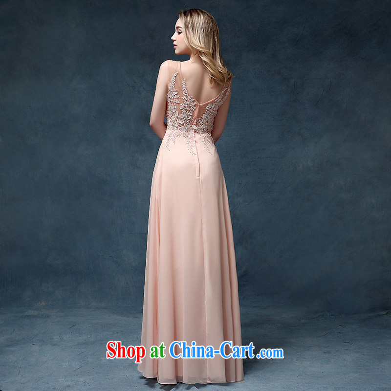 According to Lin 2015 Elizabeth's new dual-shoulder pink bridesmaid dresses bridal wedding toast serving long dress banquet dress pink XL, according to Lin, Elizabeth, and shopping on the Internet