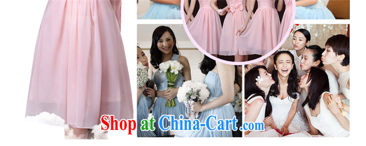 Tslyzm bridesmaid dress dress spring and summer 2015 new pink short, cultivating graphics thin sister's maiden honey small dress uniform performance moderator dress C, mount also L pictures, price, brand platters! Elections are good character, the national distribution, so why buy now enjoy more preferential! Health