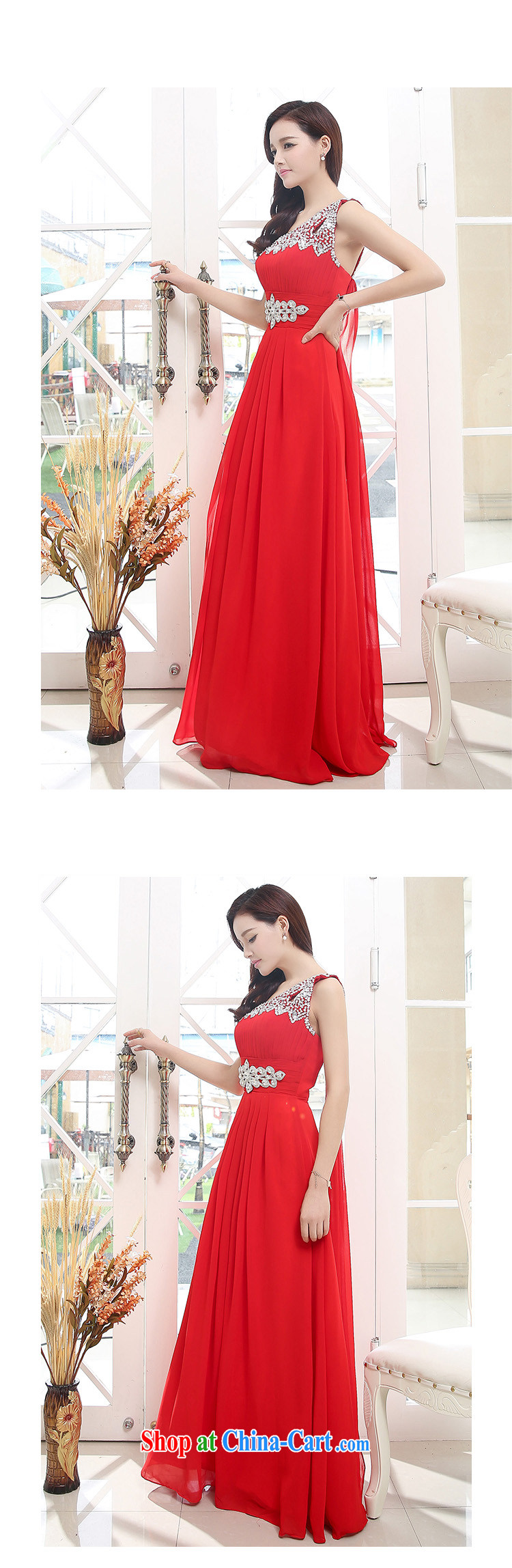 Caesar 690 summer new women Beauty Fashion short single shoulder-neck wedding wedding wiped his chest long dresses video thin bridal bridesmaid dress uniform toast pink XL pictures, price, brand platters! Elections are good character, the national distribution, so why buy now enjoy more preferential! Health