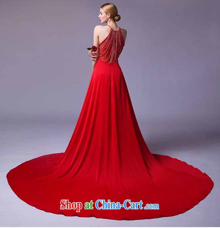 It is not the JUSERE 2015 dress new festive Chinese red name Yuan toast dress uniform dress uniform concert hosted service is also tail high waist graphics thin crescent moon gray tailored pictures, price, brand platters! Elections are good character, the national distribution, so why buy now enjoy more preferential! Health