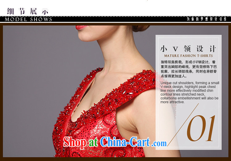 It is not the JUSERE 2015 new festive Chinese red name Yuan toast dress uniform dress uniform concert hosted service embroidery crowsfoot shoulders V collar light drill red tailored pictures, price, brand platters! Elections are good character, the national distribution, so why buy now enjoy more preferential! Health