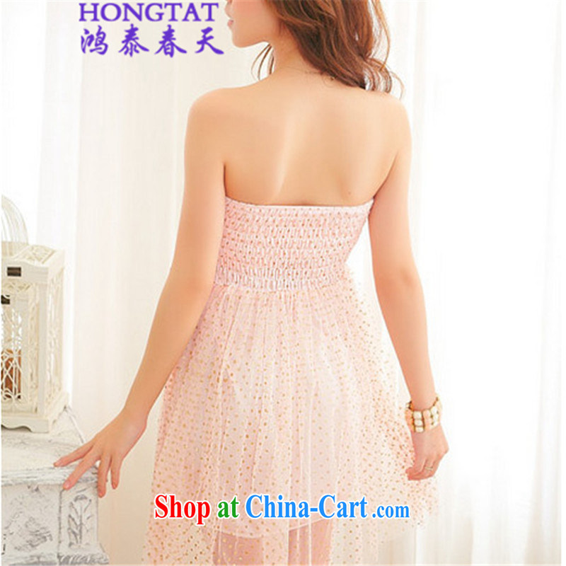 Leong Che-hung Tai Spring Summer 2015 Web yarn wiped chest dress dresses, 302 - 8109 - 24 cream, code, Hung Tai spring (hongtaichuntian), shopping on the Internet