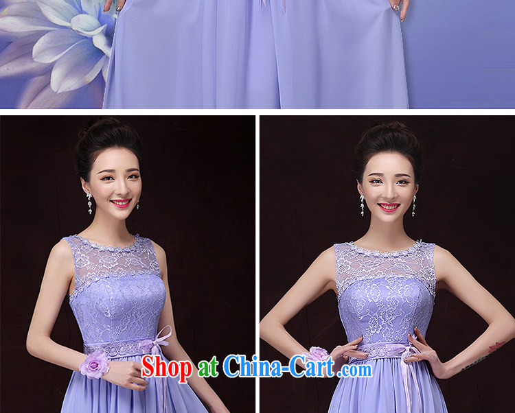 Tslyzm bridesmaid dress long, light purple Evening Dress dress sister's dress 2015 new spring and summer hosted performances dress D dual-shoulder V collar XXL pictures, price, brand platters! Elections are good character, the national distribution, so why buy now enjoy more preferential! Health