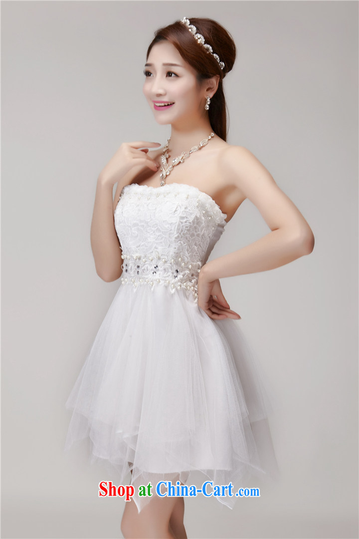 42 multi-yi 2015 summer staple manually inserts pearl cultivation drill dresses bridesmaid group aura erase chest dress 1564 pink L pictures, price, brand platters! Elections are good character, the national distribution, so why buy now enjoy more preferential! Health