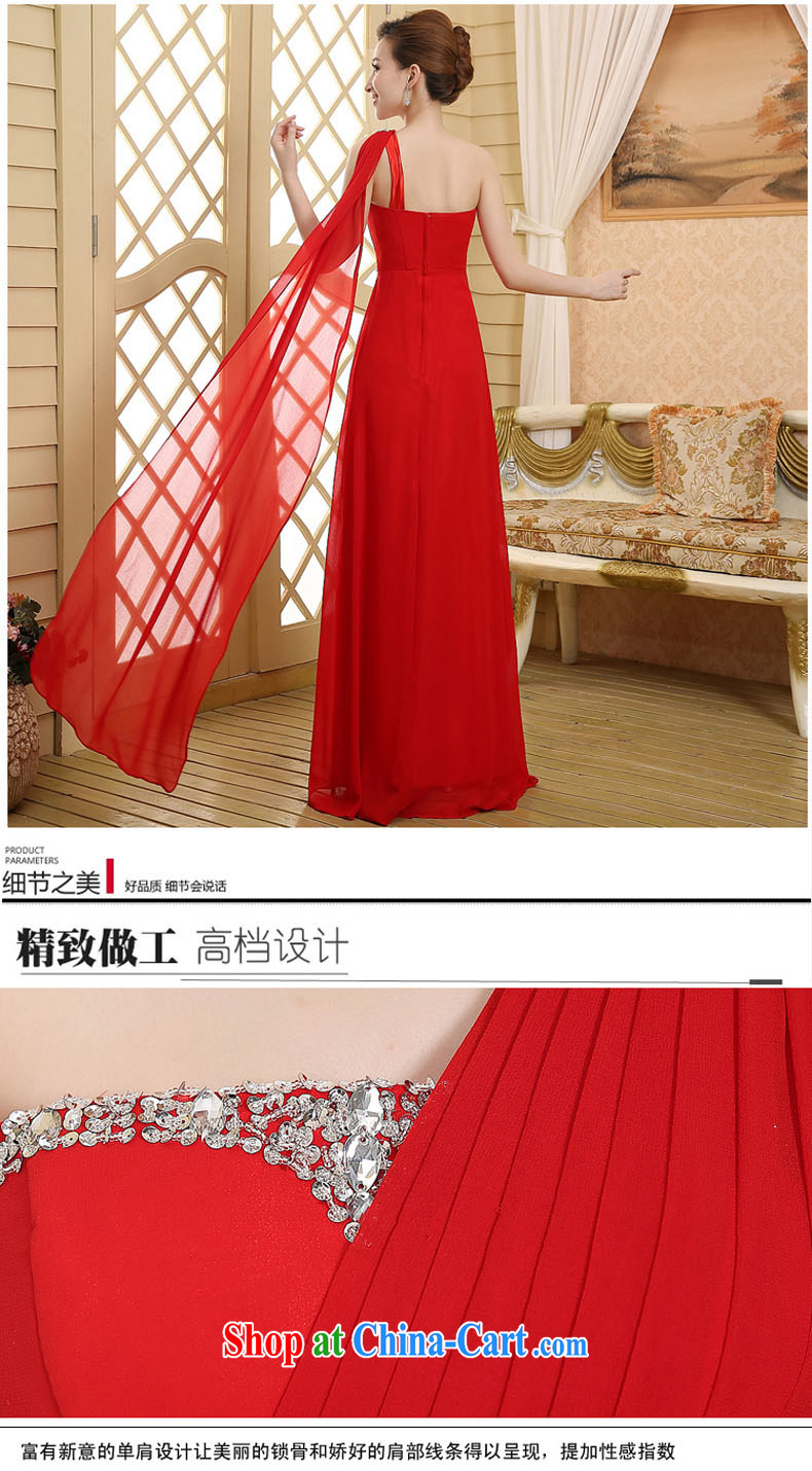2015 new bridal dresses serving toast the shoulder Evening Dress long, cultivating the chorus concert service red XXL pictures, price, brand platters! Elections are good character, the national distribution, so why buy now enjoy more preferential! Health