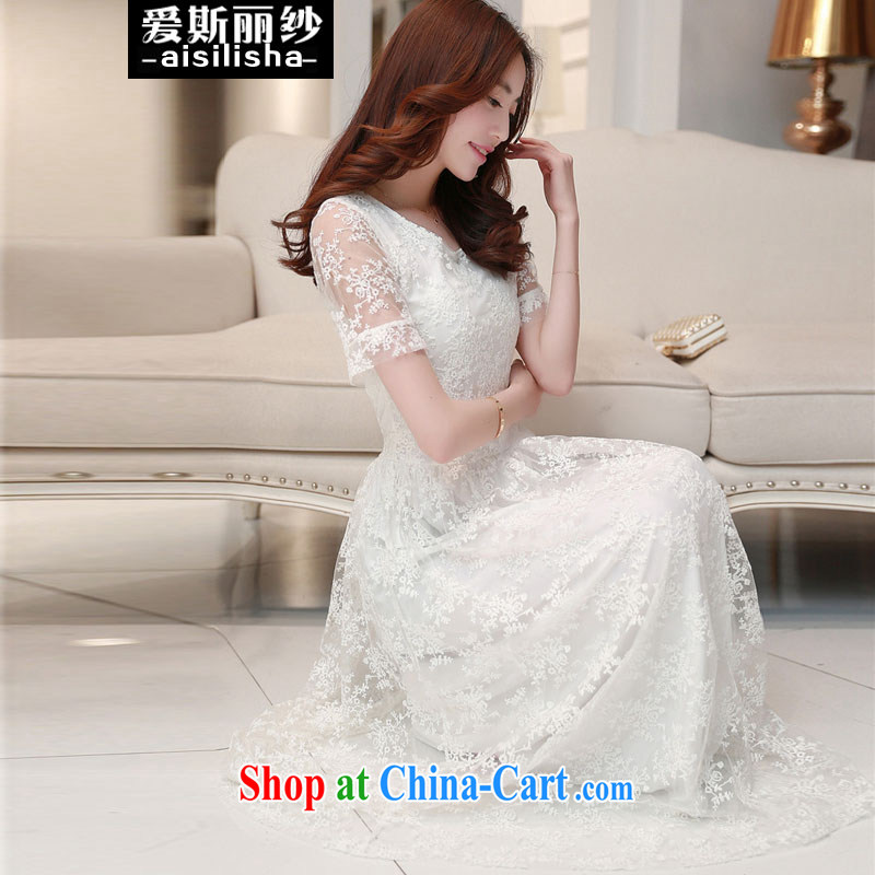 Love, Mrs Carrie Yau, Uganda 2015 spring and summer new bridesmaid dress bridal toast beauty dress Evening Dress holiday dress summer dress white M, love, Lai, and, on-line shopping