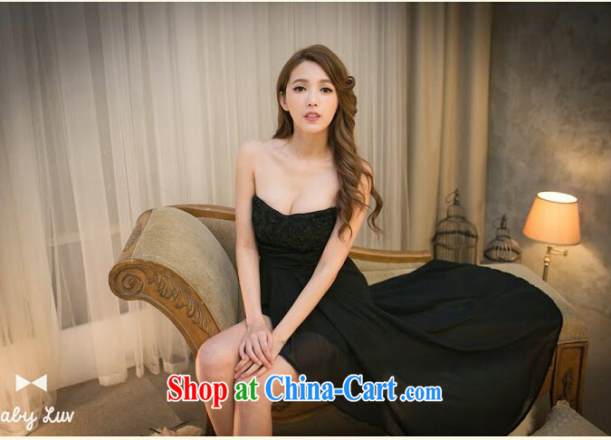 Li Ning Fukui 2015 new front short, long, and wiped his chest small dress dress cocktail reception dinner Evening Dress K 2588 pictures, price, brand platters! Elections are good character, the national distribution, so why buy now enjoy more preferential! Health