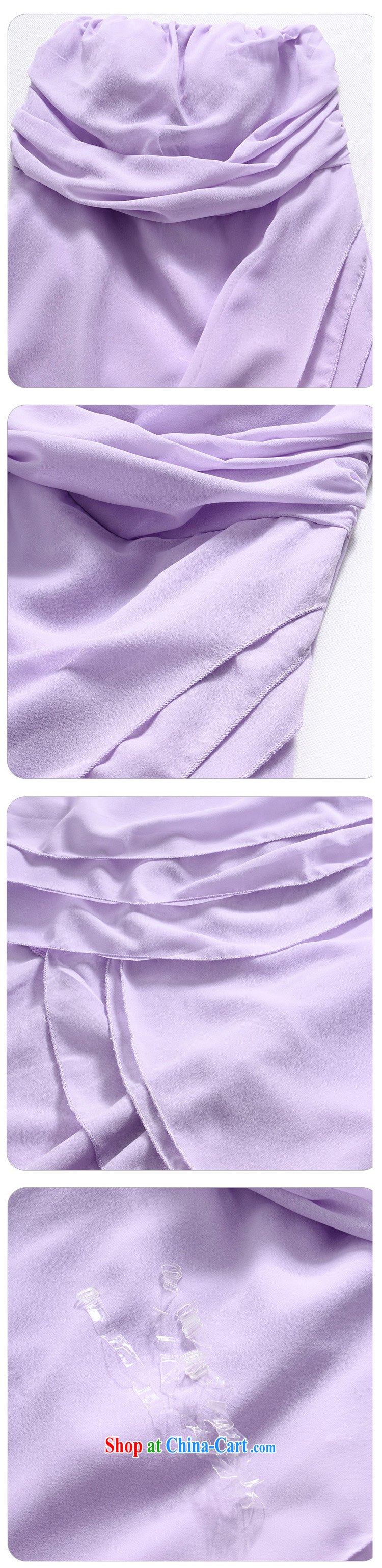 Elegant and bright smears chest-waist Princess skirt flouncing snow is woven the dress code dress (the invisible) JK 2 9833 purple XXXL pictures, price, brand platters! Elections are good character, the national distribution, so why buy now enjoy more preferential! Health