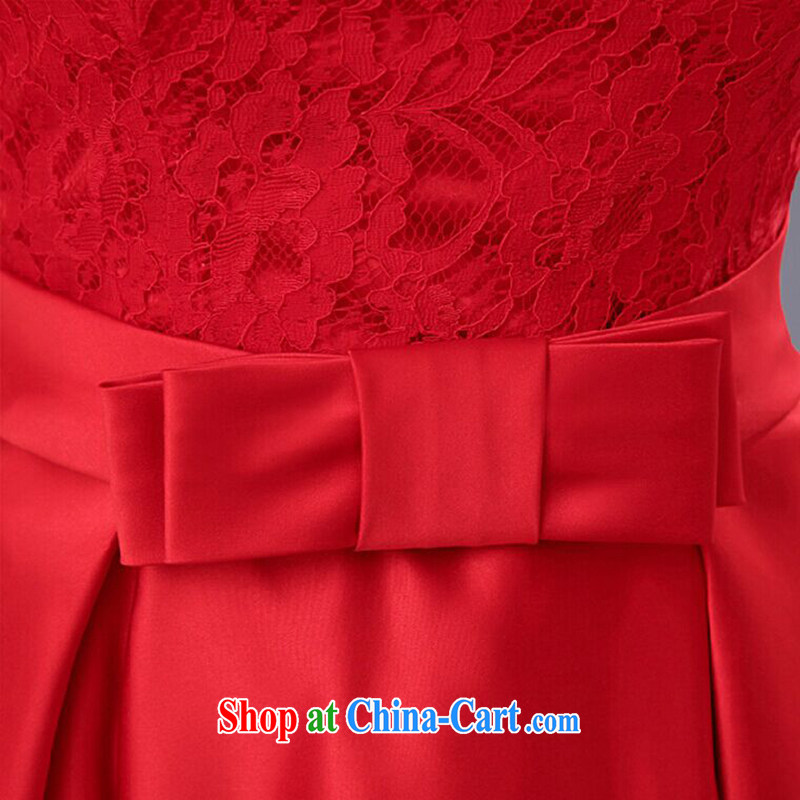 White first into some toast Service Bridal Fashion short wedding dresses new 2015 New Red lace shoulders small wedding dresses red tailored to contact customer service, white first about, shopping on the Internet