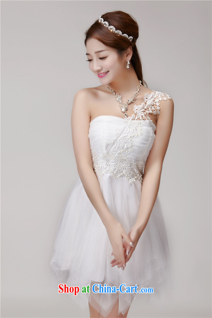 Li Ning Fukui 2015 New staple Pearl bridesmaid sister serving short skirts, bare chest banquet dress small dress summer 2588 K pictures, price, brand platters! Elections are good character, the national distribution, so why buy now enjoy more preferential! Health