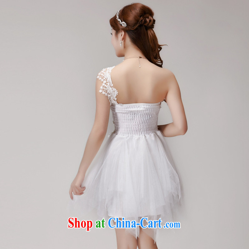 Li Ning Fukui 2015 New staple Pearl bridesmaid sister serving short skirts, bare chest banquet dress small dress summer 2588 K, Quebec Li (kuili), online shopping
