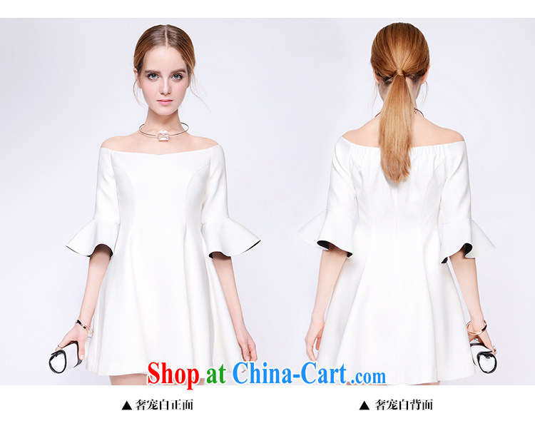 Abundant Ming summer 2015 cash the European site a field for your shoulders dress skirt girl flouncing dresses white L pictures, price, brand platters! Elections are good character, the national distribution, so why buy now enjoy more preferential! Health