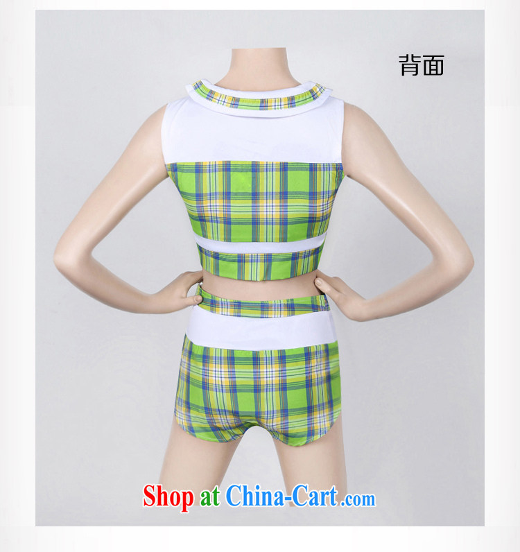 According to dance Hip Hop New Role Play student uniforms temptation package Bar Night DS uniforms cheerleading clothing green L larger picture, price, brand platters! Elections are good character, the national distribution, so why buy now enjoy more preferential! Health