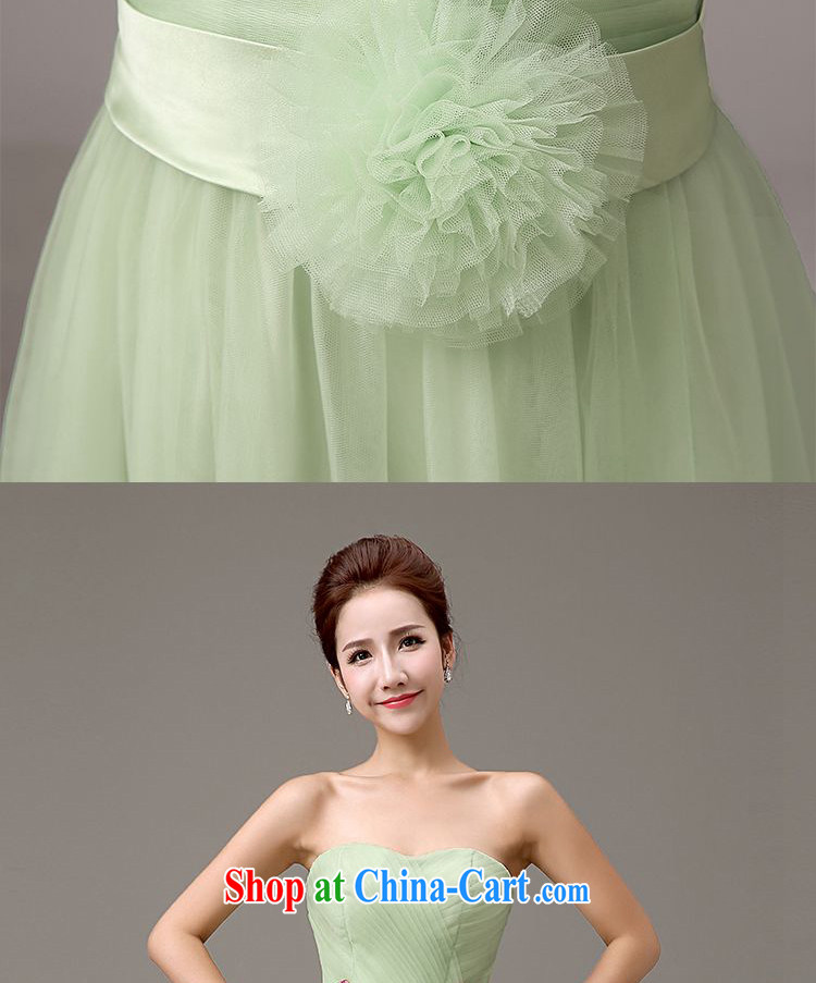 White first about bridesmaid clothing Korean single shoulder banquet dress summer 2015 New Long bridesmaid dress green bows Service Bridal Fashion C, tailored contact Customer Service pictures, price, brand platters! Elections are good character, the national distribution, so why buy now enjoy more preferential! Health