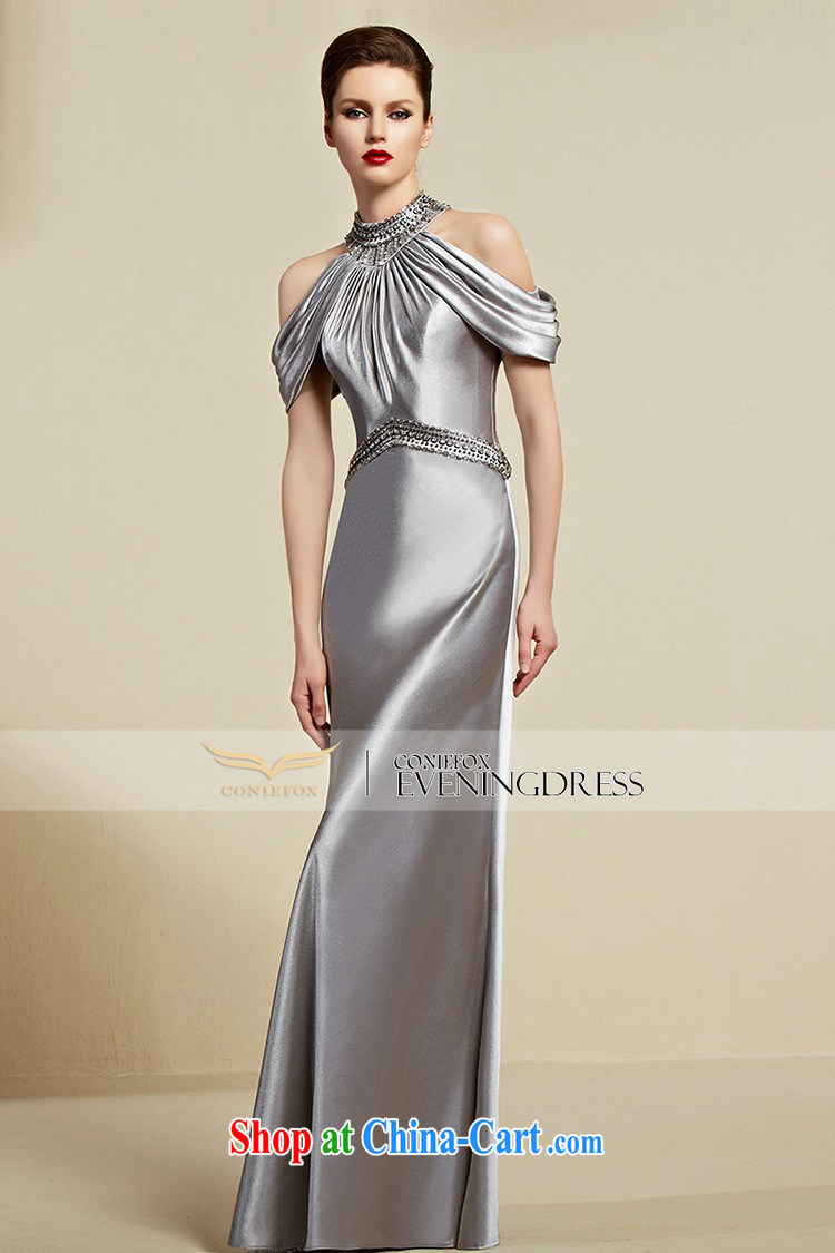 Creative Fox Evening Dress 2015 new mount also dress long fall evening dress evening dress woman dress dress toast model dress 30,808 light gray S pictures, price, brand platters! Elections are good character, the national distribution, so why buy now enjoy more preferential! Health