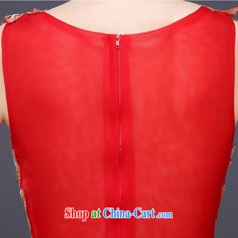 Yong-yan and Evening Dress 2015 new spring bridal toast clothing winter wedding banquet dress long cultivating Red Red. size color will not be refunded, Yong Yan good offices, shopping on the Internet