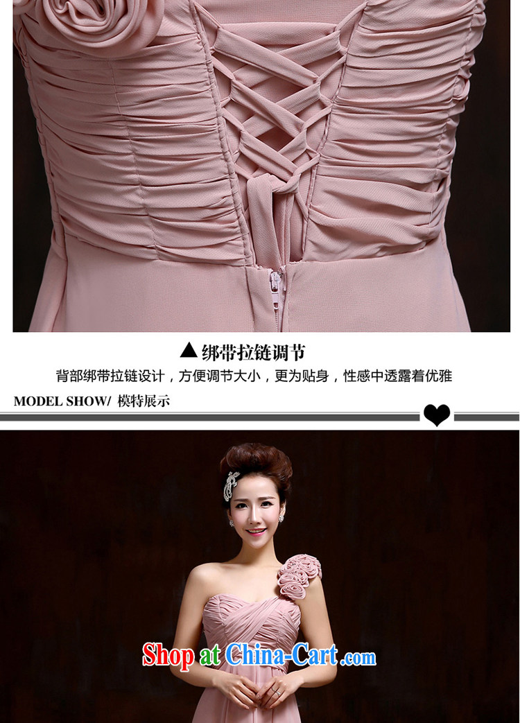 White home about bridal toast clothing spring and summer shoulders show serving evening banquet dress bridesmaid dress Korean Sisters skirt long A XXL, pictures, price, brand platters! Elections are good character, the national distribution, so why buy now enjoy more preferential! Health