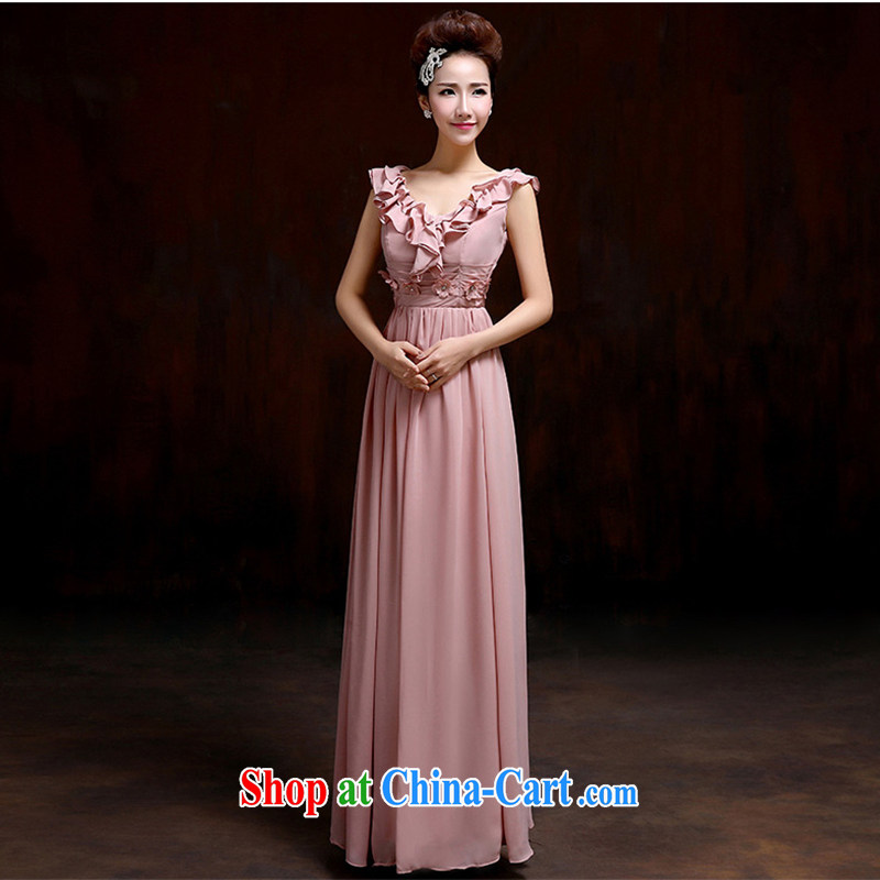 White home about bridal toast clothing spring and summer double-shoulder performance serving evening banquet dress bridesmaid dress Korean Sisters skirt long A XXL paragraph, white first about, shopping on the Internet