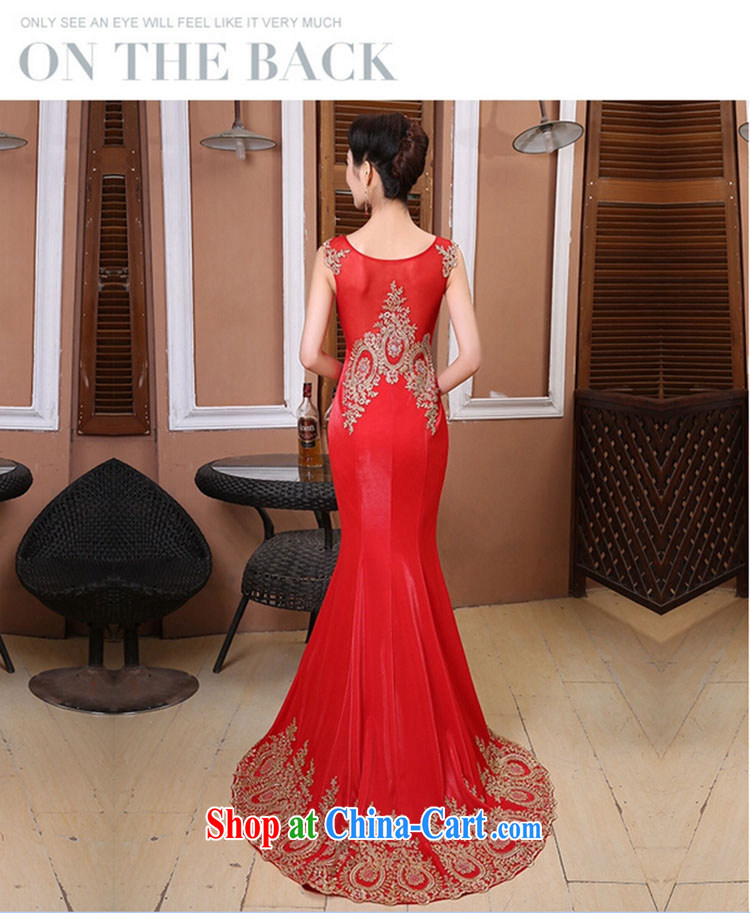 Bridal 2015 spring bride toast wedding dress uniform skirt and stylish small-tail Red Beauty at Merlion dress summer and autumn Blue alignment to do not switch pictures, price, brand platters! Elections are good character, the national distribution, so why buy now enjoy more preferential! Health