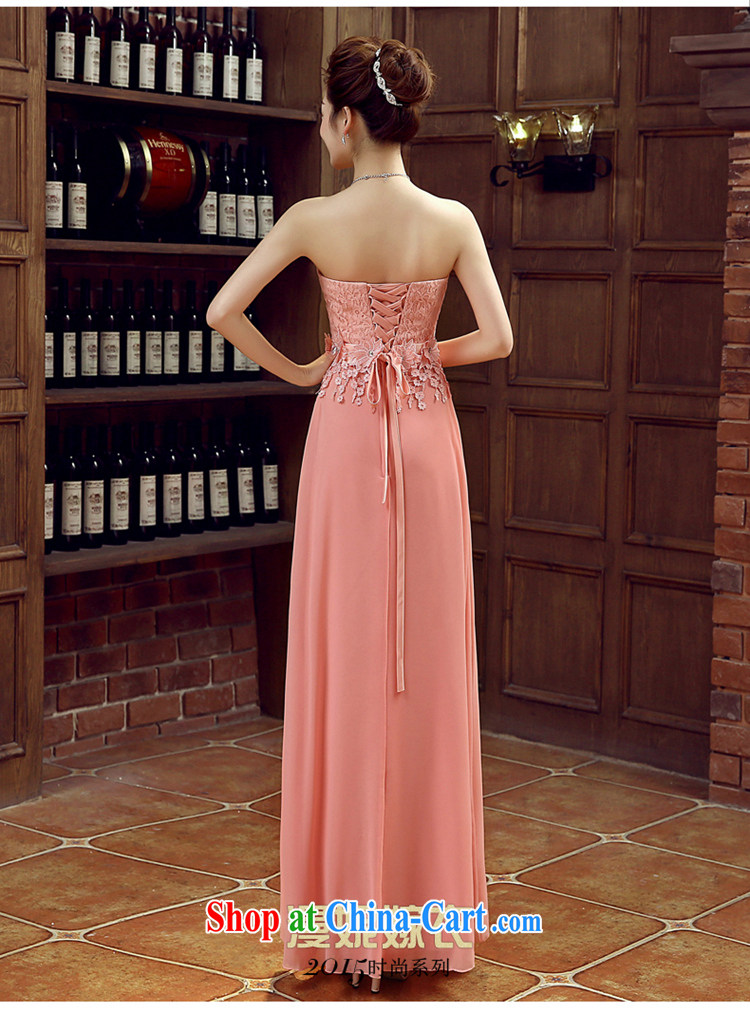 Syria Time bridesmaid dress long, sister dress bridal evening dress wedding banquet dress 2015 new spring and summer bridesmaid in the wedding dresses pink XXL pictures, price, brand platters! Elections are good character, the national distribution, so why buy now enjoy more preferential! Health