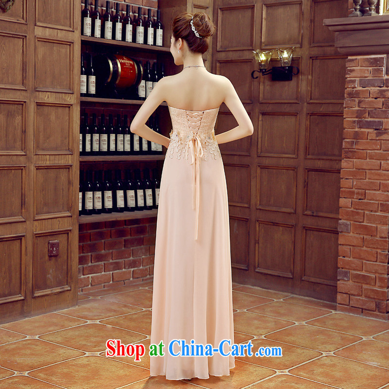 Time his champagne color bridesmaid dresses in purple spring and summer long evening dress wedding bridesmaid sisters served as Car Show bridal toast Stage service evening XXL Champagne, time, and shopping on the Internet