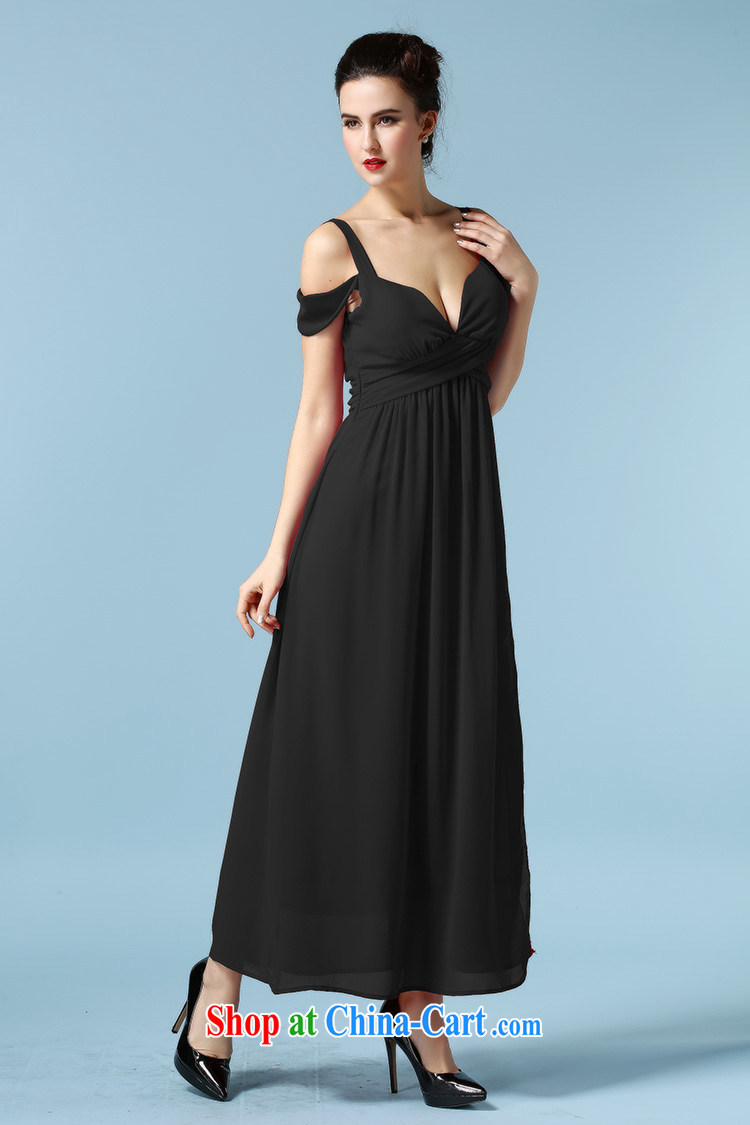 The Lai 2015 spring and summer, the Korean version of the greater, cultivating graphics thin sexy high truck dresses Evening Dress skirt long skirt black XL pictures, price, brand platters! Elections are good character, the national distribution, so why buy now enjoy more preferential! Health