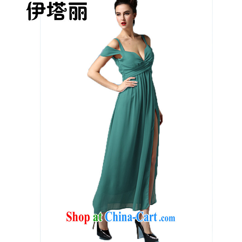 The tower, Mrs 2015 spring and summer, the Korean version of the greater, cultivating graphics thin sexy up the truck dress Evening Dress dress dress long skirt black XL, the tower, and shopping on the Internet