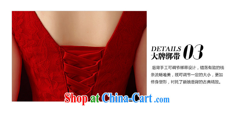 New toast bride serving the Short long dress long stylish red dress, wedding dress spring light yellow will not do not switch pictures, price, brand platters! Elections are good character, the national distribution, so why buy now enjoy more preferential! Health