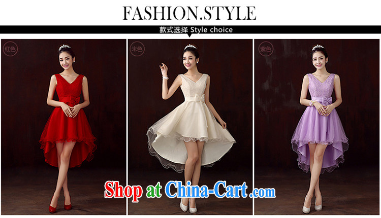 New toast bride serving the Short long dress long stylish red dress, wedding dress spring light yellow will not do not switch pictures, price, brand platters! Elections are good character, the national distribution, so why buy now enjoy more preferential! Health
