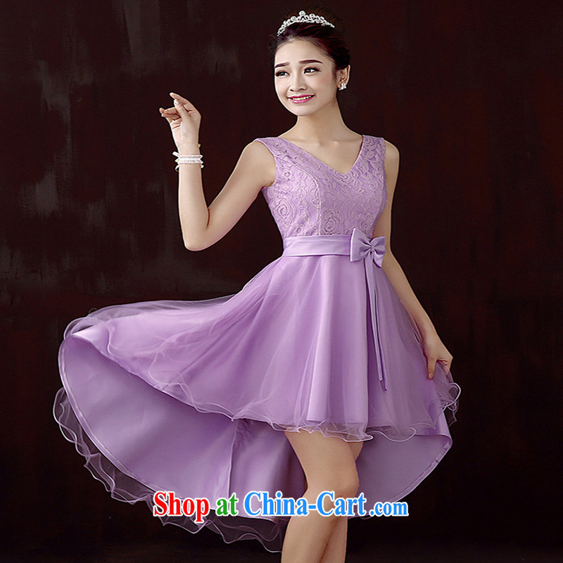 New toast bride serving the Short long dress long stylish red dress, wedding dress spring light yellow will not do not switch so Balaam, and shopping on the Internet