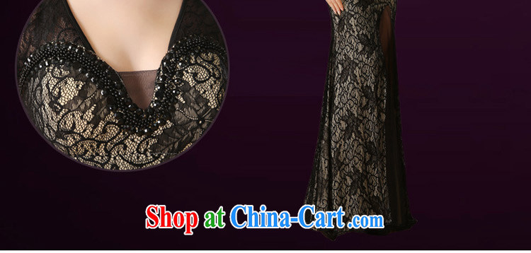 Tslyzm sexy V collar at Merlion dress summer 2015 new bride long bag and cultivating lace bows service car models welcome moderator Ladies black XXL pictures, price, brand platters! Elections are good character, the national distribution, so why buy now enjoy more preferential! Health