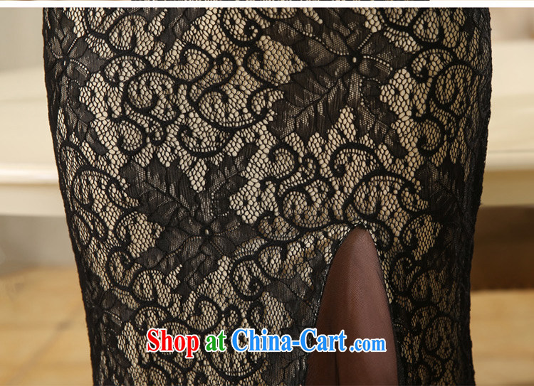 Tslyzm sexy V collar at Merlion dress summer 2015 new bride long bag and cultivating lace bows service car models welcome moderator Ladies black XXL pictures, price, brand platters! Elections are good character, the national distribution, so why buy now enjoy more preferential! Health