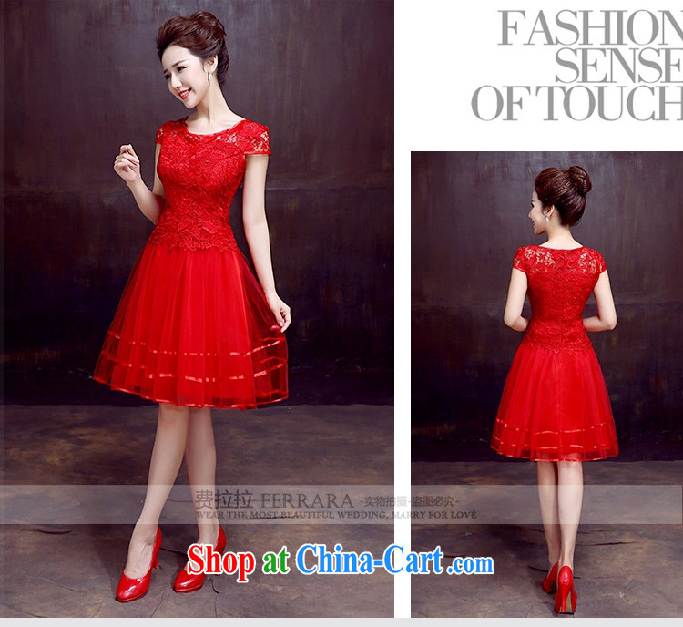 Ferrara 2015 summer classic round-collar lace package shoulder short, small dress uniform toast XL pictures, price, brand platters! Elections are good character, the national distribution, so why buy now enjoy more preferential! Health