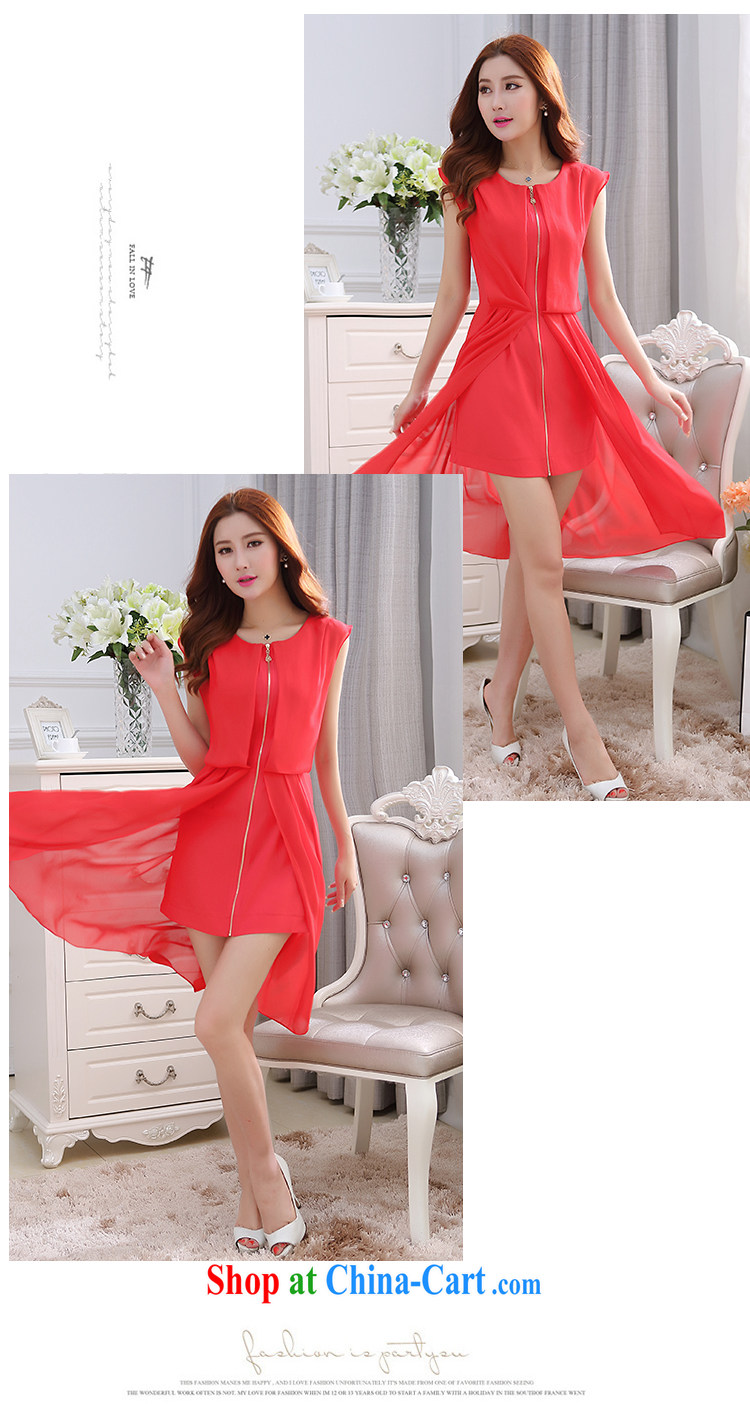 Colorful Flowers 2015 Korean lady sleeveless vest, long snow-woven dresses girls dresses girls skirts 9221 red XL pictures, price, brand platters! Elections are good character, the national distribution, so why buy now enjoy more preferential! Health