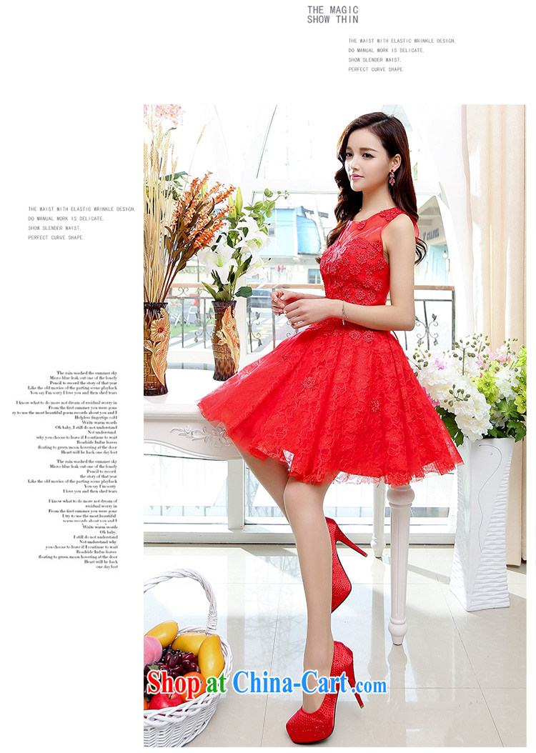Air Shu Diane Spring Summer Fall Winter new lace bridesmaid dress Web yarn-waist dress skirt shaggy large dresses bridesmaid wedding dresses red XL pictures, price, brand platters! Elections are good character, the national distribution, so why buy now enjoy more preferential! Health