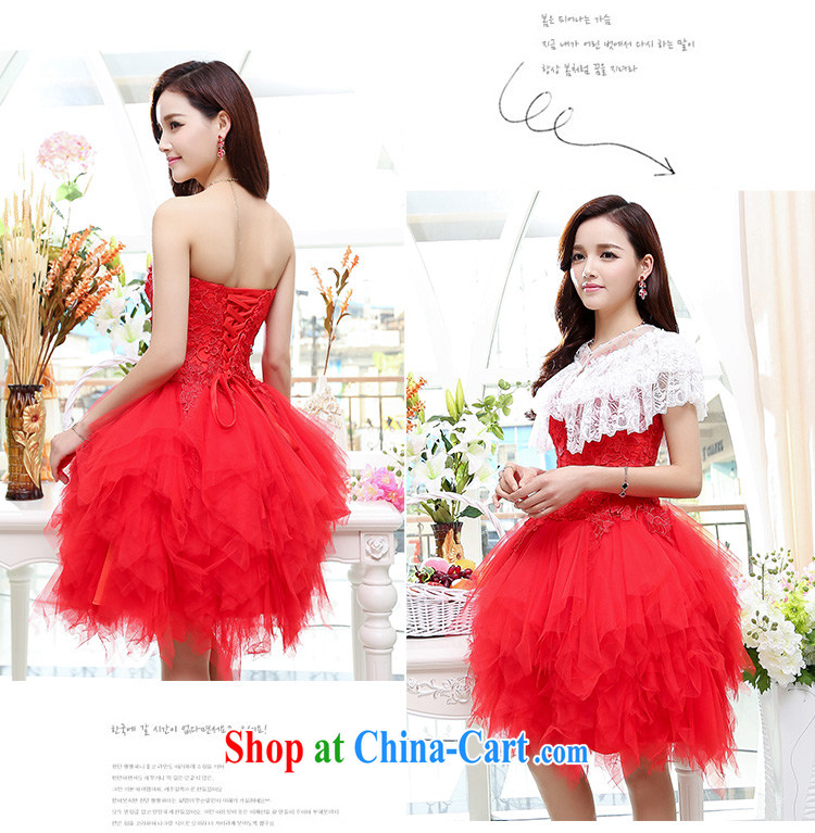 Air Shu Diane 2015 summer new are qualities and wiped his chest sweet lady shaggy skirts swing dresses wedding dresses bridesmaid clothing white M pictures, price, brand platters! Elections are good character, the national distribution, so why buy now enjoy more preferential! Health