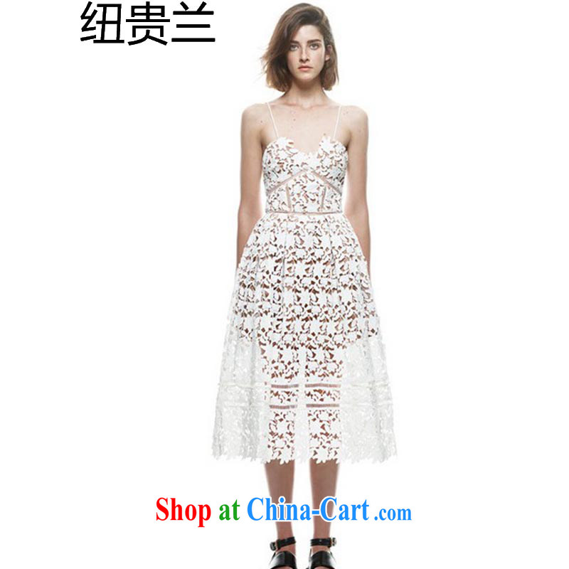 the NÃ¼rburgring, 035 #2015 summer new Ching Ching Dynasty small-tong network red lace water-soluble Openwork strap dresses red XL, new zealand your LAN, Internet shopping