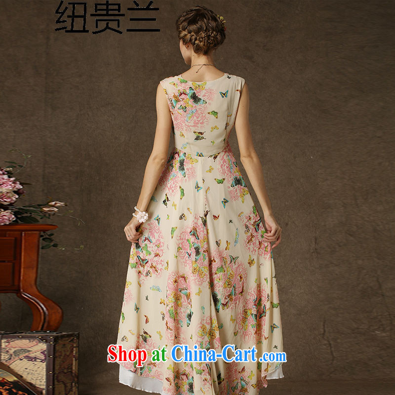 Khin Nyunt, the Korean Composite population stamp butterfly spell white Pearl snow woven double-decker Big swing dresses picture color L Newmont your LAN, and shopping on the Internet