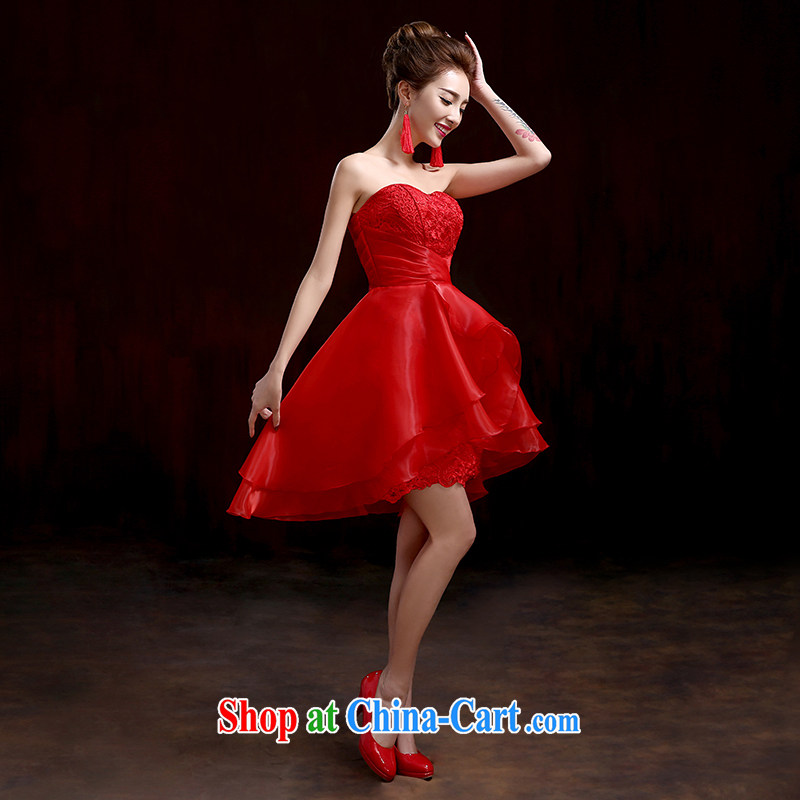 Pure bamboo love dresses wedding dresses new small dress short sections of red dress beauty lovely bridal dresses dresses show stage dress red the shawl, purchase, pure bamboo love yarn, and shopping on the Internet