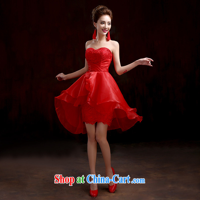 Pure bamboo love dresses wedding dresses new small dress short sections of red dress beauty lovely bridal dresses dresses show stage dress red the shawl, purchase, pure bamboo love yarn, and shopping on the Internet