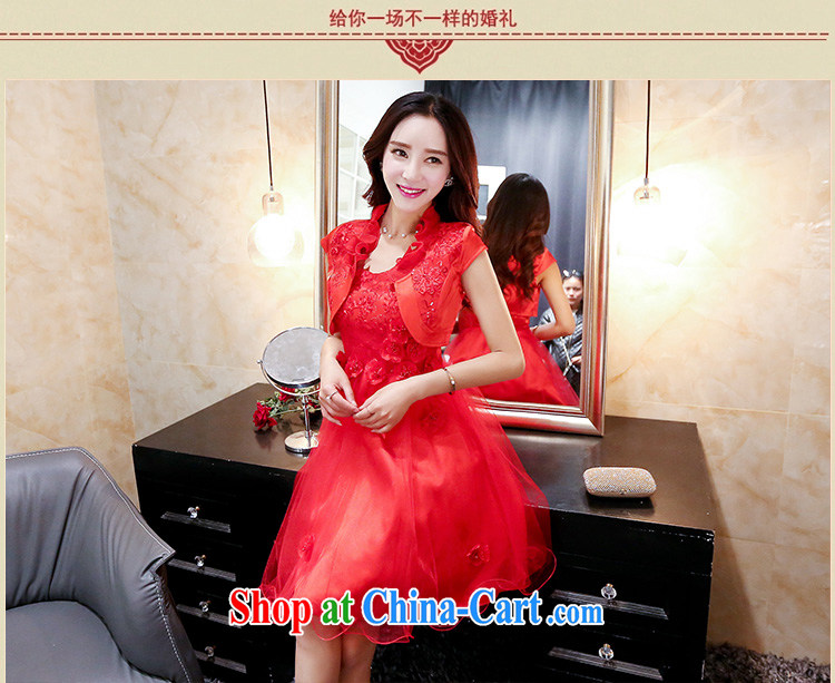 The Shannon Gore, 2015 new Openwork embroidery dress dresses two piece toast serving the door red bridesmaid clothing red M pictures, price, brand platters! Elections are good character, the national distribution, so why buy now enjoy more preferential! Health